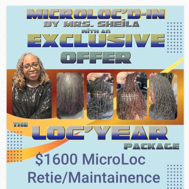 Loc'Year Package at MicroLOCd-In by Mrs.Sheila in Salisbury, MD
